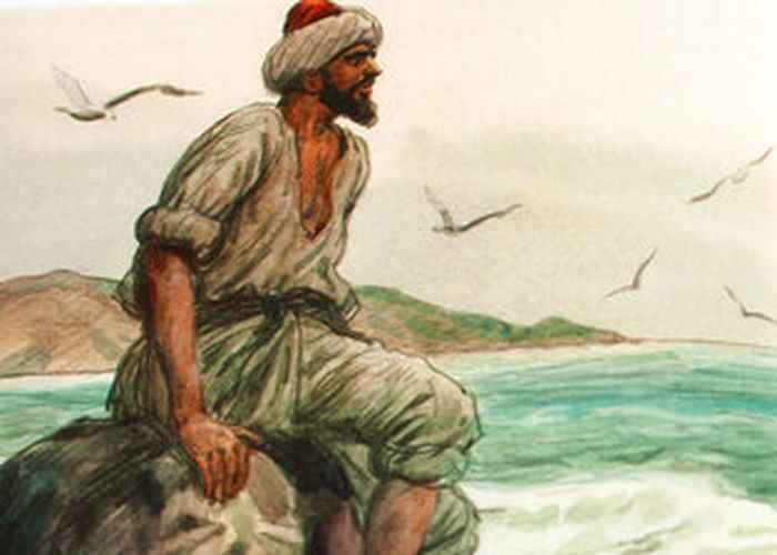 Казка про Абдаллаха земного і Абдаллаха морського
